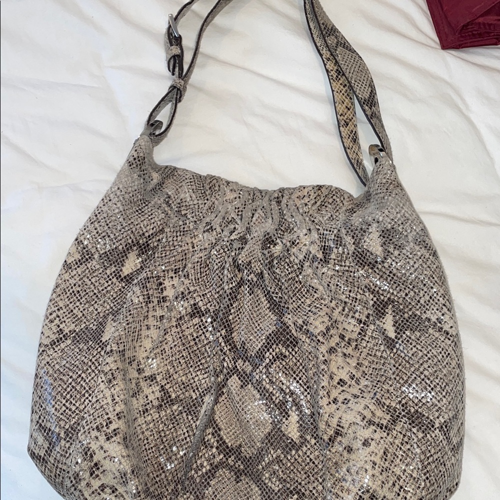 Michael Kors Python-Print Hobo Bag With Adjustabl… - image 7